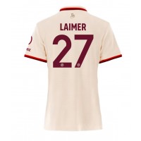 Camisa de Futebol Bayern Munich Konrad Laimer #27 Equipamento Alternativo Mulheres 2024-25 Manga Curta